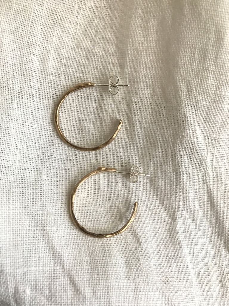 Open Circle Earrings